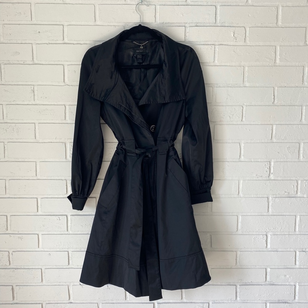 MNG Black Trench Coat